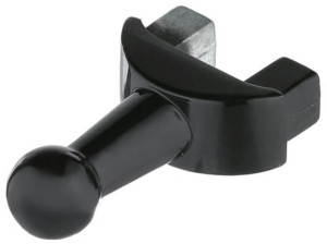 Ручка-тумблер металл. для выключателя, Чёрный, серия Vintage, LK Studio 888708-1