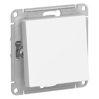 Выключатель 1 кл. проходной, влагозащищенный IP44, Белый, AtlasDesign Aqua SE ATN440161