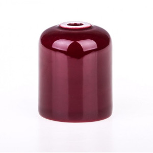 Ретро патрон керамический, бордовый, 83-CC009 Euro-Lamp