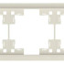 Рамка 5 местная, Кремовый сатин, Standart Rikett 35850 MC