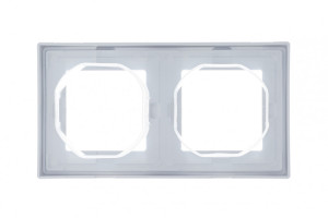 Рамка 2 местная IP44, Белый, ArtGallery SE GAL440102