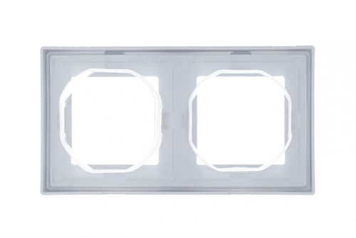 Рамка 2 местная IP44, Белый, ArtGallery SE GAL440102