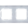 Рамка 2 местная IP44, Белый, ArtGallery SE GAL440102