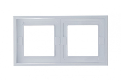 Рамка 2 местная IP44, Белый, ArtGallery SE GAL440102