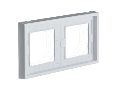 Рамка 2 местная IP44, Белый, ArtGallery SE GAL440102