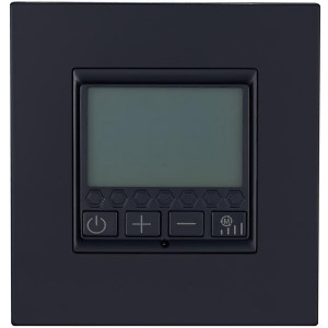 Терморегулятор теплого пола электронный, Черный, Castilla Salvador SJAN13BC16