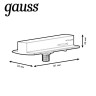 Адаптер Gauss TR126