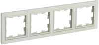 Рамка 4 местная, Бежевый, Brite IEK BR-M42-K10