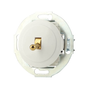 Ручка-тумблер металл. для выключателя, Золото, серия Vintage, LK Studio 888516-1