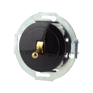 Ручка-тумблер металл. для выключателя, Золото, серия Vintage, LK Studio 888516-1