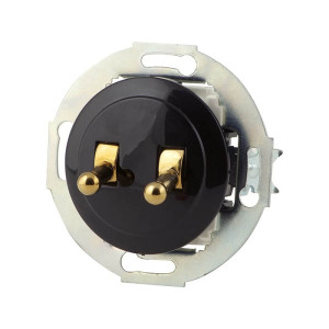 Ручка-тумблер металл. для выключателя, Золото, серия Vintage, LK Studio 888516-1