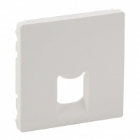 Лицевая панель розетки комп./ телеф. RJ45/RJ11, белая, Valena Life Legrand 755410