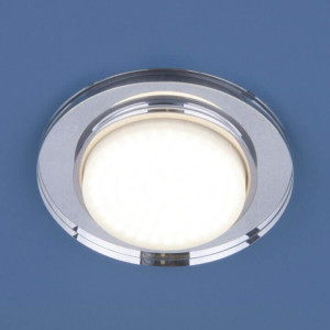 Встраиваемый светильник Elektrostandard 8061 GX53 SL зеркальный/серебро 4690389065132
