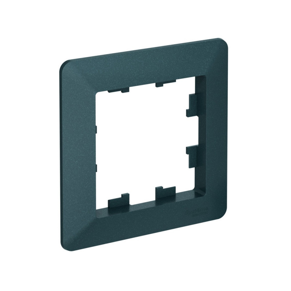 Рамка 1 местная, пластик, Изумруд, AtlasDesign Air SE ATN220801