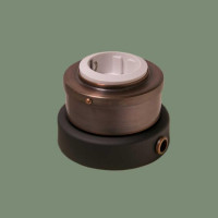 Ретро розетка медь с З/К и шторками, темная медь, Лонжин Romatti L242-8