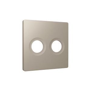 Лицевая панель розетки телевизионной 2-ой TV, Серо-бежевый матовый, ALFA Quant Ambrella Volt AP3733 Лицевая панель розетки телевизионной 2-ой TV, Серо-бежевый матовый, ALFA Quant Ambrella Volt AP3733