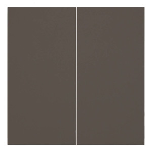 Лицевая панель выключателя 2 кл., Капучино, Rikett 35611 CP