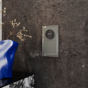 Терморегулятор электронный с индикацией и датчиком, для теплого пола, Титан, VOLTUM S70 VLS070106