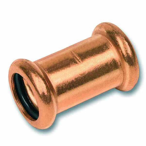Муфта соединительная для труб D16 мм., Бронза, Retrika RMF-16L