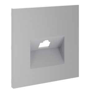 Лицевая панель для розетки компьютерной RJ45 Cat.6, Серый, S70 Voltum VLS001316