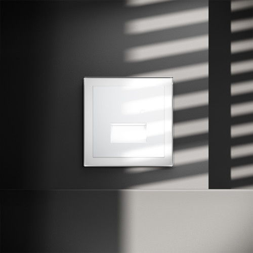 Подсветка светодиодная с датчиком, Белый матовый, S70 Voltum VLS070702