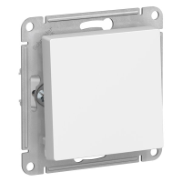 Выключатель 1 кл., Белый, AtlasDesign Schneider ATN000111