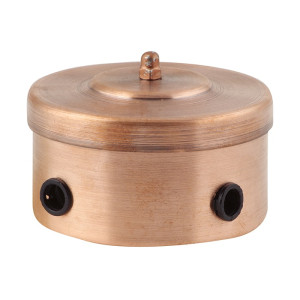 Распаечная коробка D85 из металла, медь Vintage М1-25-23