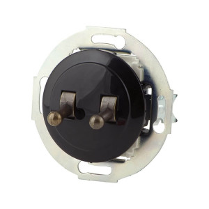 Ручка-тумблер металл. для выключателя, Бронза, серия Vintage, LK Studio 888527-1