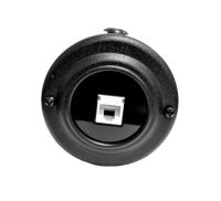 Розетка компьютерная RJ45, металл, чёрный муар, Petrucci 402MR
