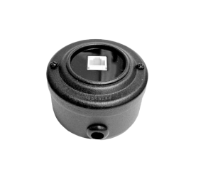 Розетка компьютерная RJ45, металл, Чёрный муар, Petrucci 402MR