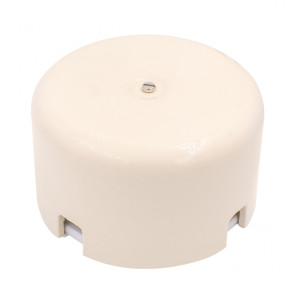 Распаечная коробка керамика D90х35, Песочное золото, Bironi B1-523-04