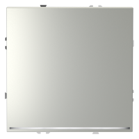 Выключатель 1кл., с подсв., Сталь, Voltum S70 VLS010205