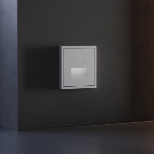 Лицевая панель для подсветки светодиодной с датчиком, Серый, S70 Voltum VLS002416