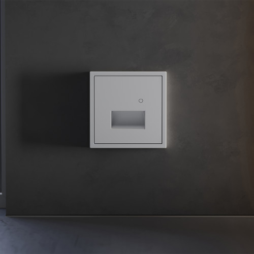 Лицевая панель для подсветки светодиодной с датчиком, Серый, S70 Voltum VLS002416