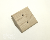 Накладка 1 местная межблокхаусная деревянная 105x105, Clever Wood