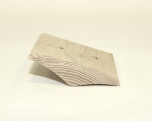 Накладка 1 местная межблокхаусная деревянная 105x105, Clever Wood