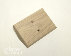 Накладка 1 местная межблокхаусная деревянная 145x105, Clever Wood
