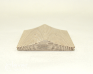 Накладка 1 местная межблокхаусная деревянная 145x105, Clever Wood