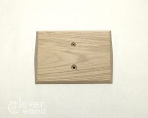 Накладка 1 местная межблокхаусная деревянная 145x105, Clever Wood