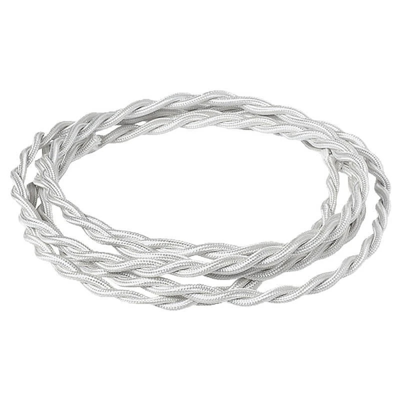 Провод витой самозатух. наполн. 3X2,5, Молоко, Salvador MIL 3*2.5 (1 метр)