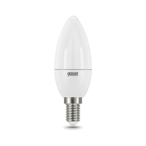 Лампа светодиодная Gauss E14 12W 3000K матовая 33112
