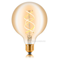Ретро лампа светодиодная диммируемая LED G125 SW 5Вт E27 2200K Sun Lumen 057-370