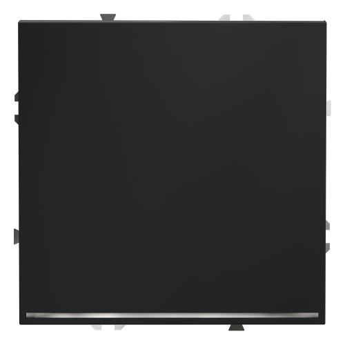 Выключатель 1кл., с подсв., Графит, Voltum S70 VLS010207