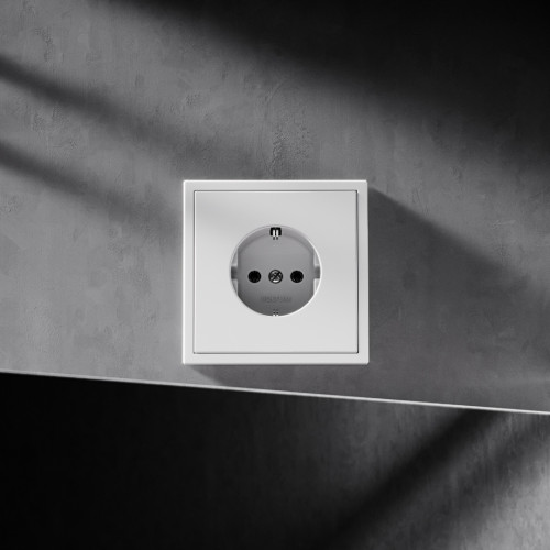 Выключатель проходной 2-кл. с подсветкой, Сталь, S70 Voltum VLS020405