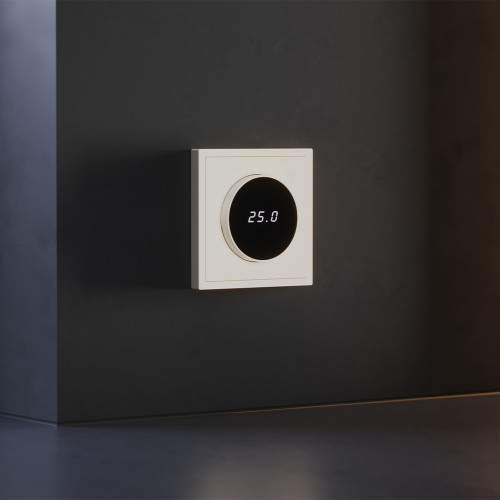 Терморегулятор электронный с индикацией и датчиком, для теплого пола, Хлопок, VOLTUM S70 VLS070113