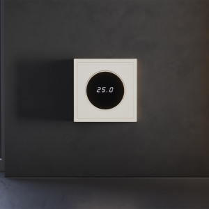 Терморегулятор электронный с индикацией и датчиком, для теплого пола, Хлопок, VOLTUM S70 VLS070113