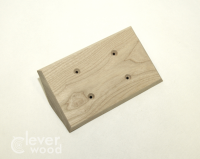 Накладка 2 местная межблокхаусная деревянная 173x105, Clever Wood