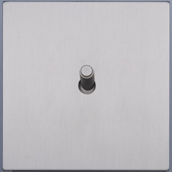 Выключатель тумблерный 1 кл. (внутренний монт.), Никель, Castilla Salvador SJAN55BC1