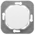 Выключатель кнопочный 1 кл., Белый, серия Прованс, Bylectrica С110-3301