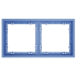Рамка 2 местная, пластик, Деним, Voltum S70 VLS100215